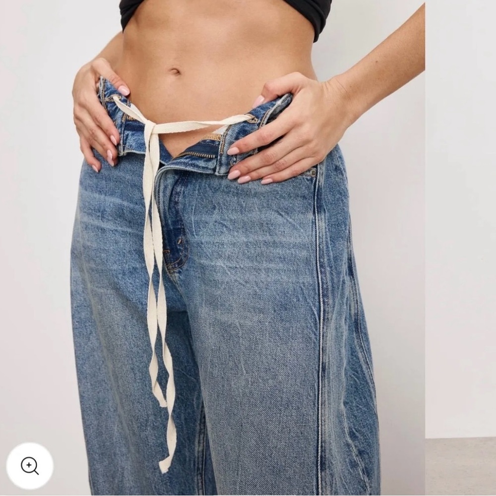 Good American‎ Good extreme barrel jeans nwt - Picture 4 of 7